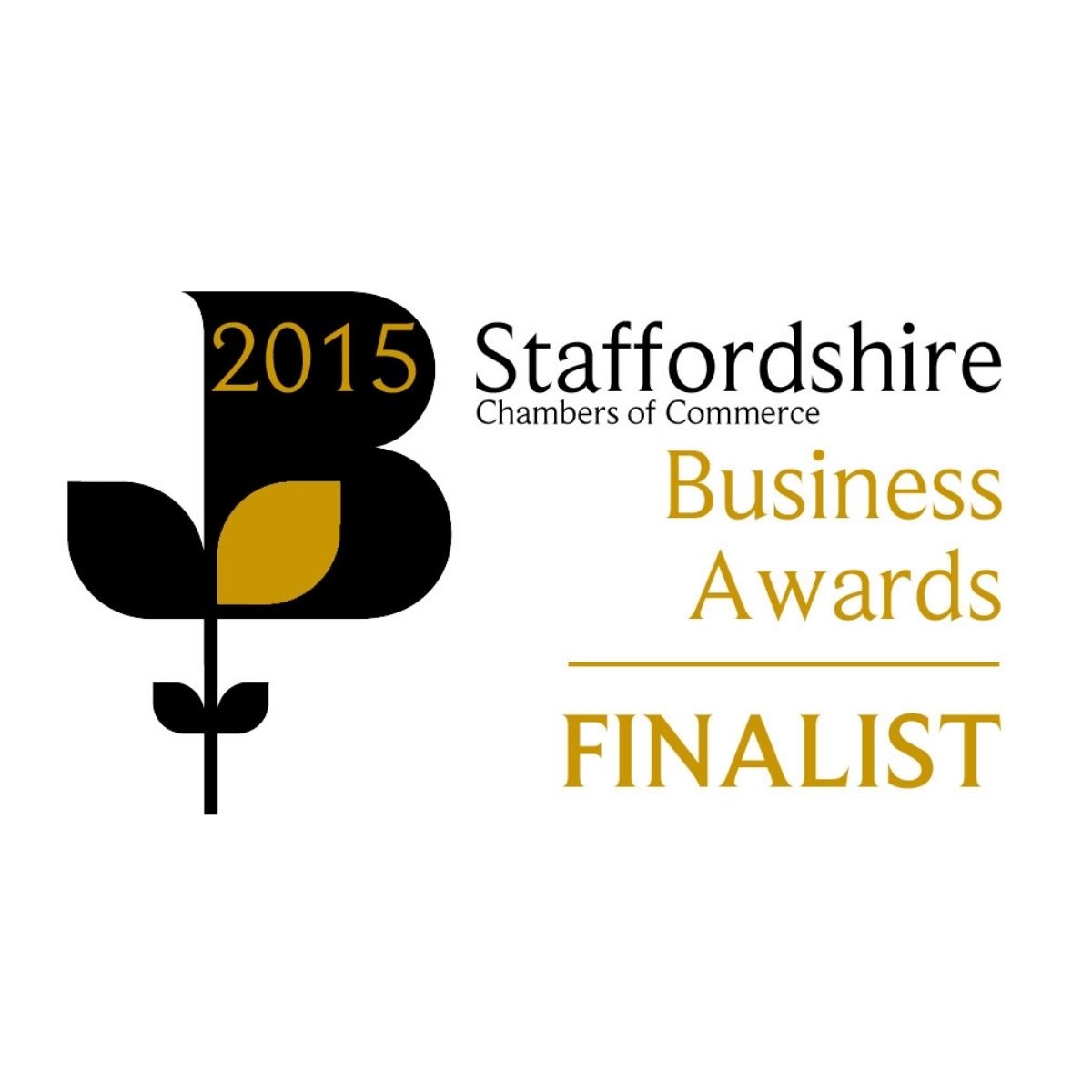Finalist for the Staffordshire Chamber of Commerce Business Awards