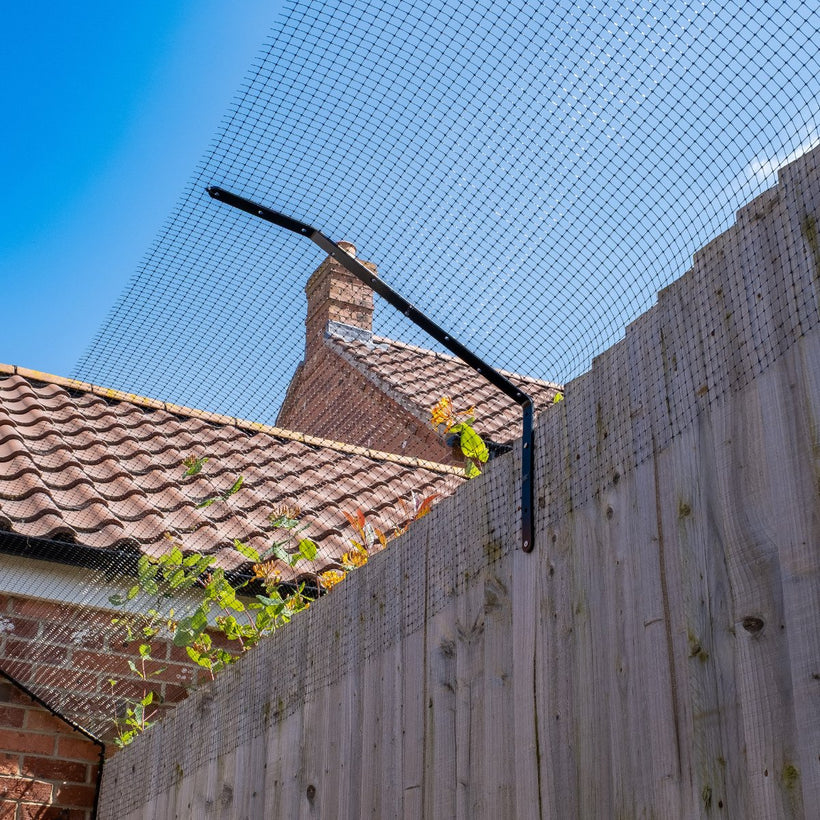 cat fence brackets