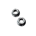 2x M6 A2 Serrated Flange Nuts