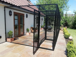 Bespoke Catio with Air Lock Gate