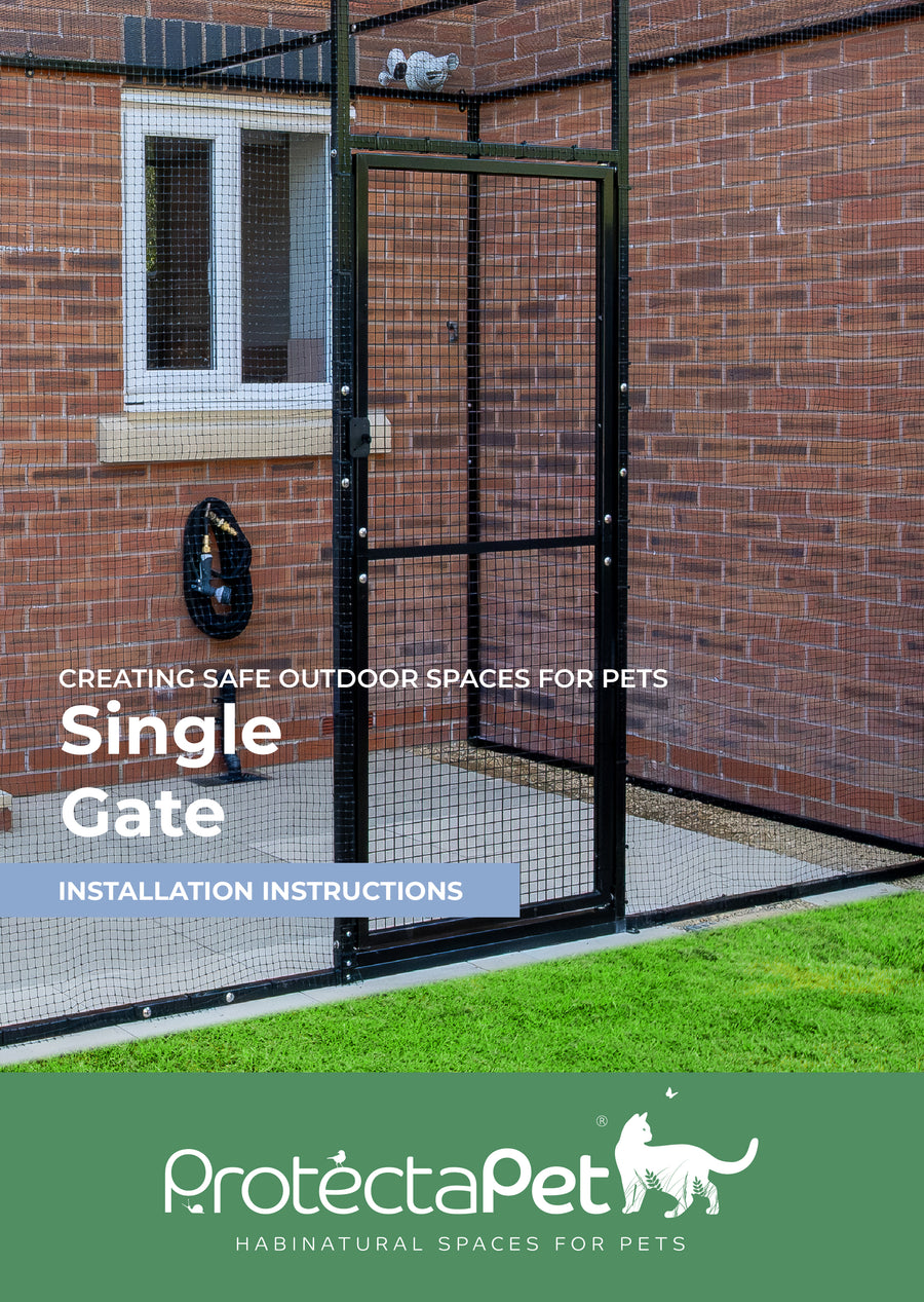 Anleitung für das Catio-Tor