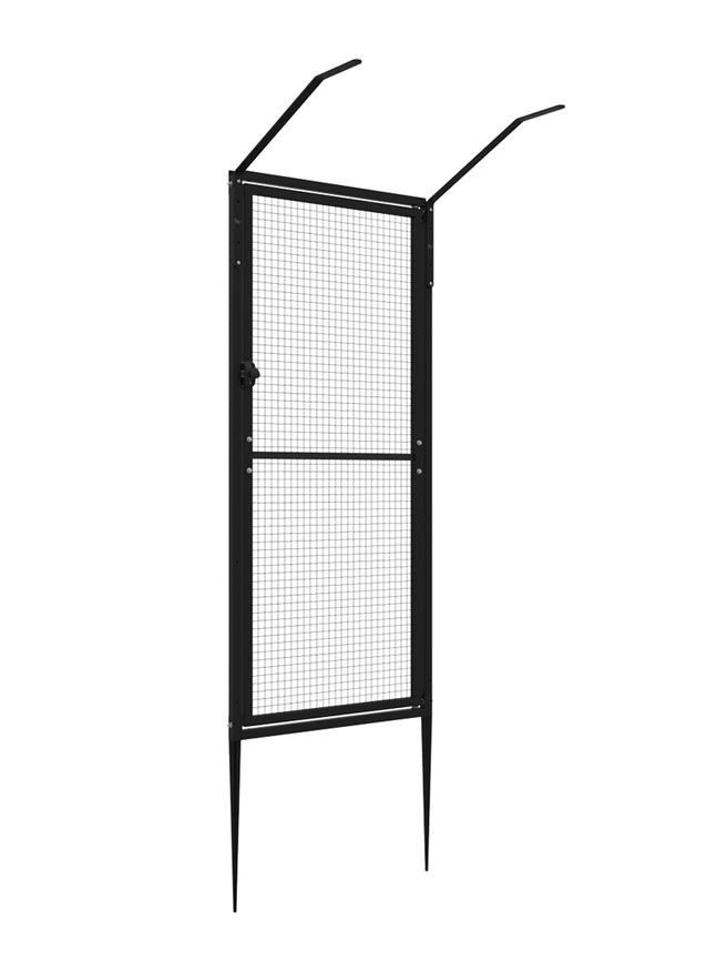 ProtectaPet® Einzelnes Katzentor für Katzengehege auf Rasen