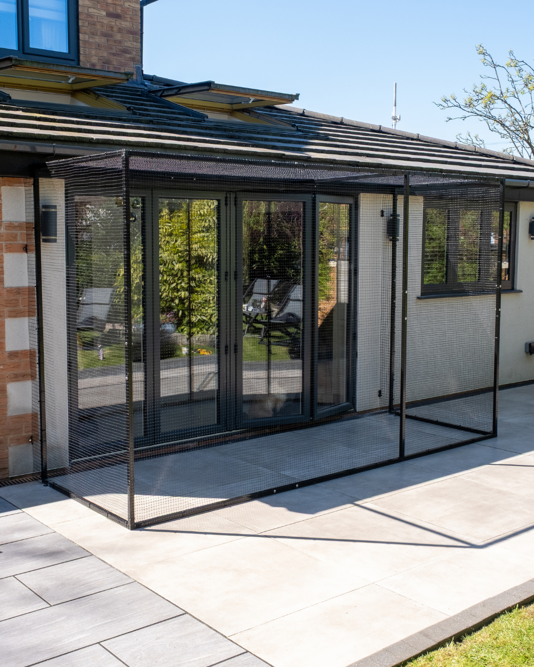 ProtectaPet® Catio Steel Framed Cat Enclosure Kit (3.6m x 1.2m)