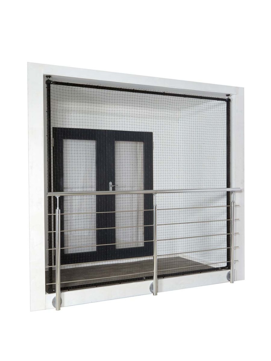 ProtectaPet® Kattenren voor Balkon met frame