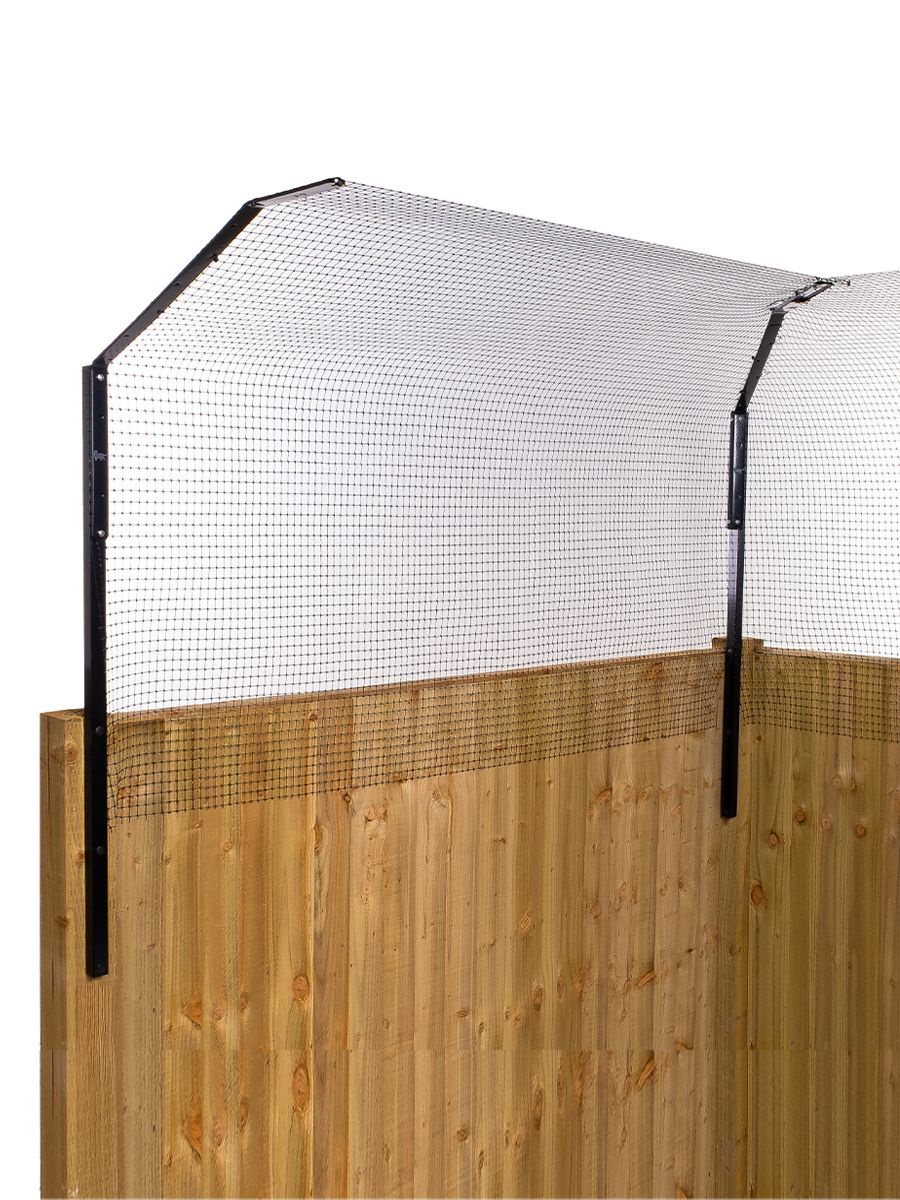 ProtectaPet® Katzenzaun-Erweiterungsset mit Verlängerungspfosten