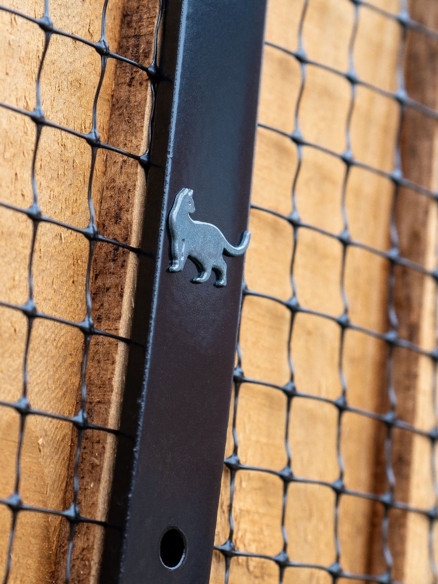 Bavolet extra long pour clôture pour chats ProtectaPet® 