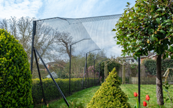Cat Enclosure Fencing on Turf