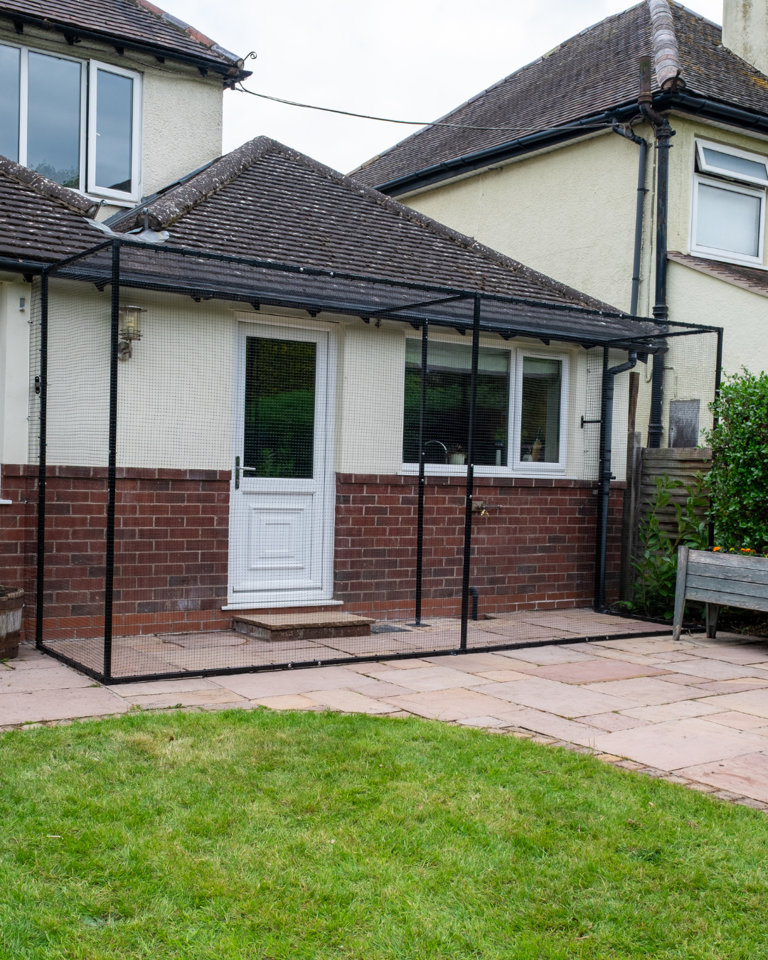 ProtectaPet® Catio Steel Framed Cat Enclosure Kit (4.8m x 1.2m)