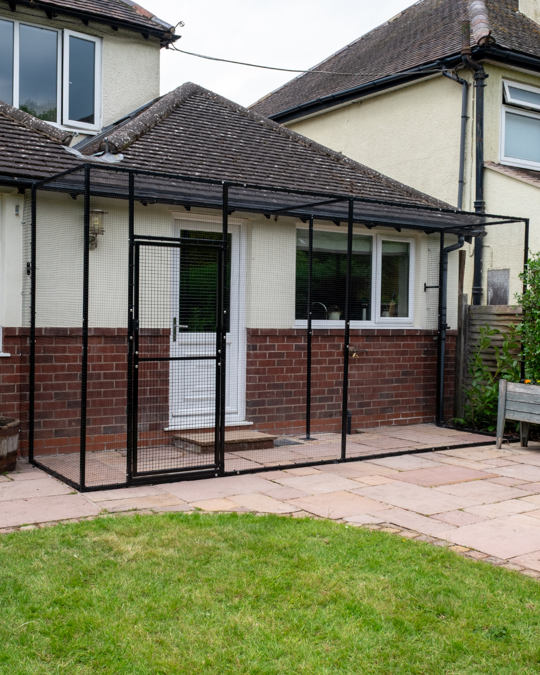 ProtectaPet® Catio Steel Framed Cat Enclosure Kit (4.8m x 1.2m)