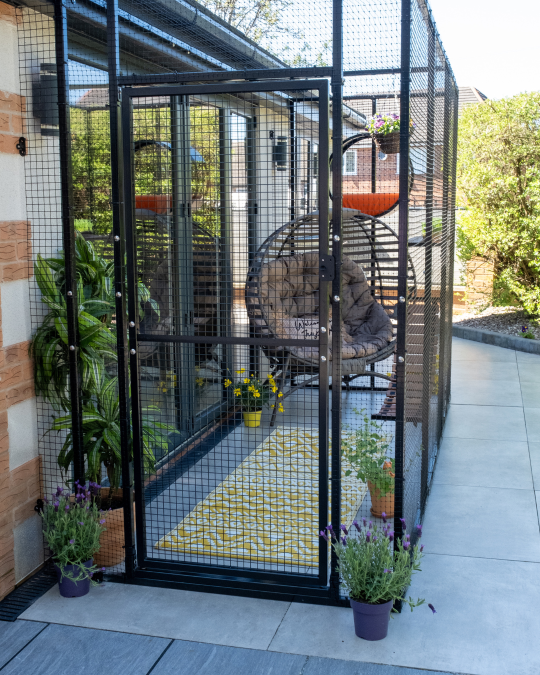 ProtectaPet® Catio Steel Framed Cat Enclosure Kit (3.6m x 1.2m)