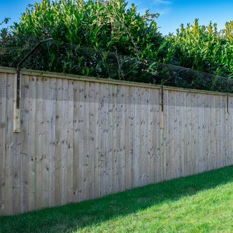extra long cat fence barrier