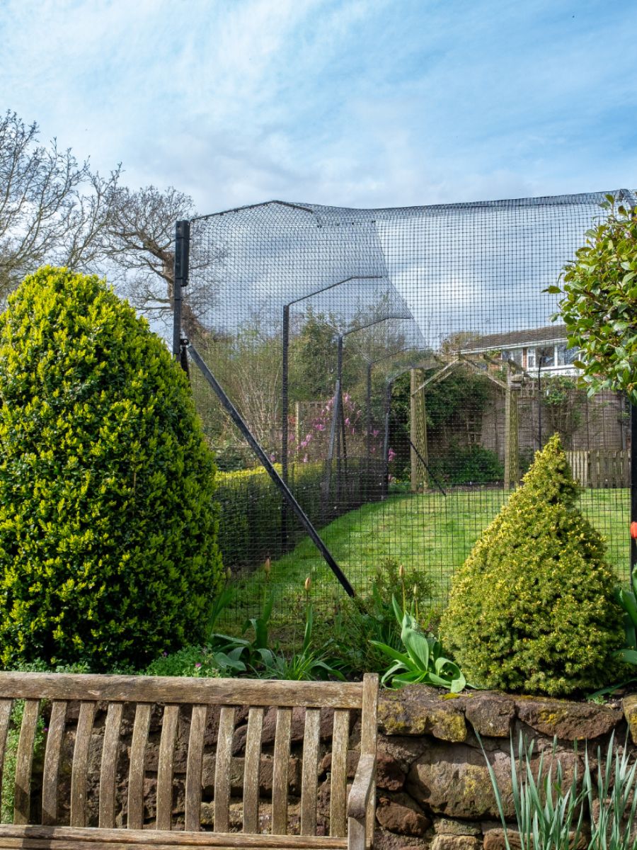 Filet de clôture antifugue en polypropylène ProtectaPet® – largeur 2 m