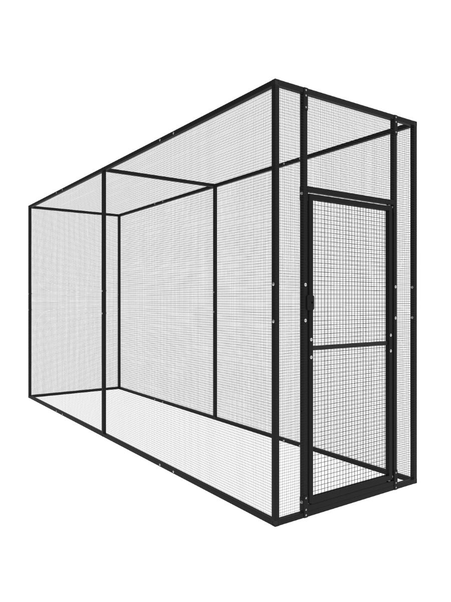 ProtectaPet® Catio Steel Framed Cat Enclosure Kit (4.8m x 1.2m)