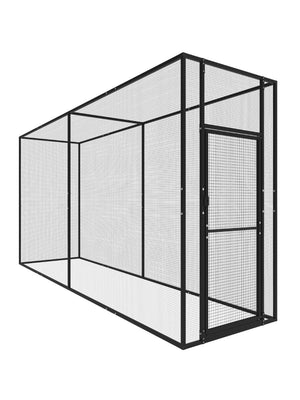 ProtectaPet® Catio Steel Framed Cat Enclosure Kit (4.8m x 1.2m)