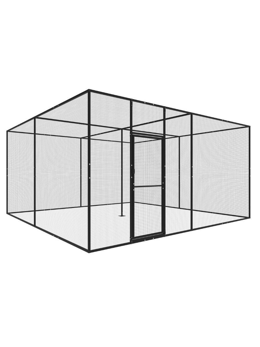 ProtectaPet® Catio Steel Framed Cat Enclosure Kit (4.8m x 4.8m)
