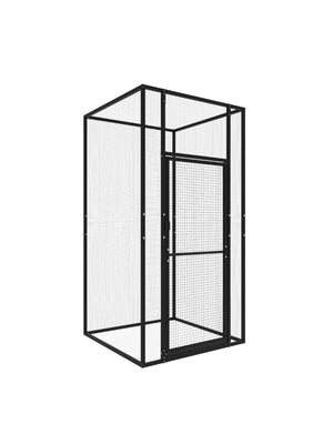 ProtectaPet® Catio Katzengehege-Set mit Stahlrahmen (1,2 m × 1,2 m)