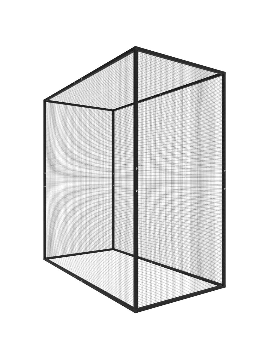 ProtectaPet® Catio – Stalen Kattenrennen Kit (2,4 m × 1,2 m)