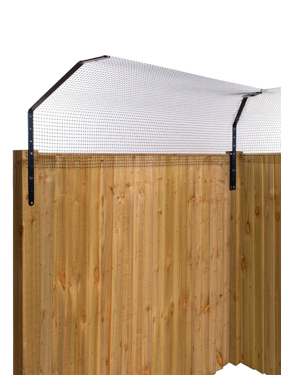 ProtectaPet® Extra-Langes Katzenzaun-Sicherungsset
