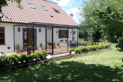 Cat Enclosure Connected to House