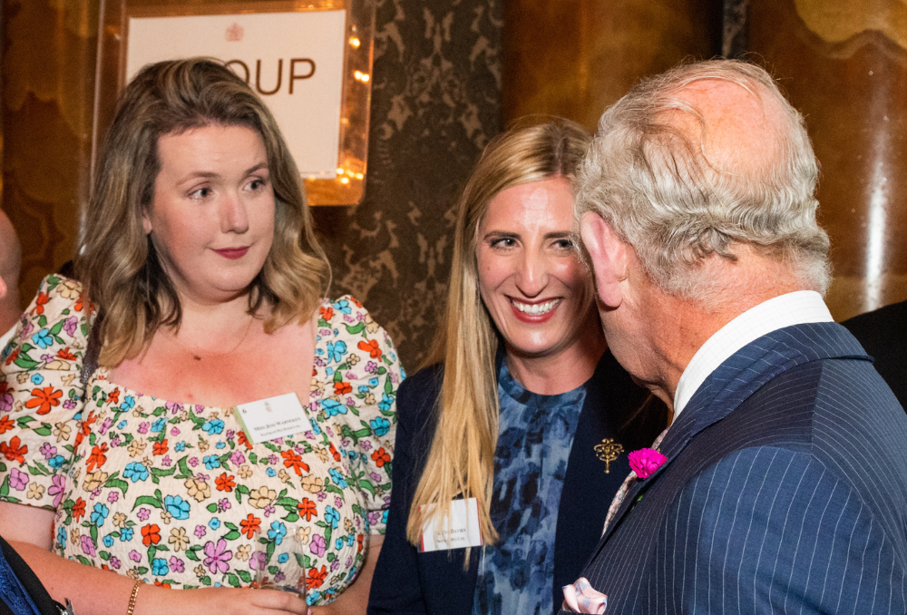 Eve Davies Meets King Charles