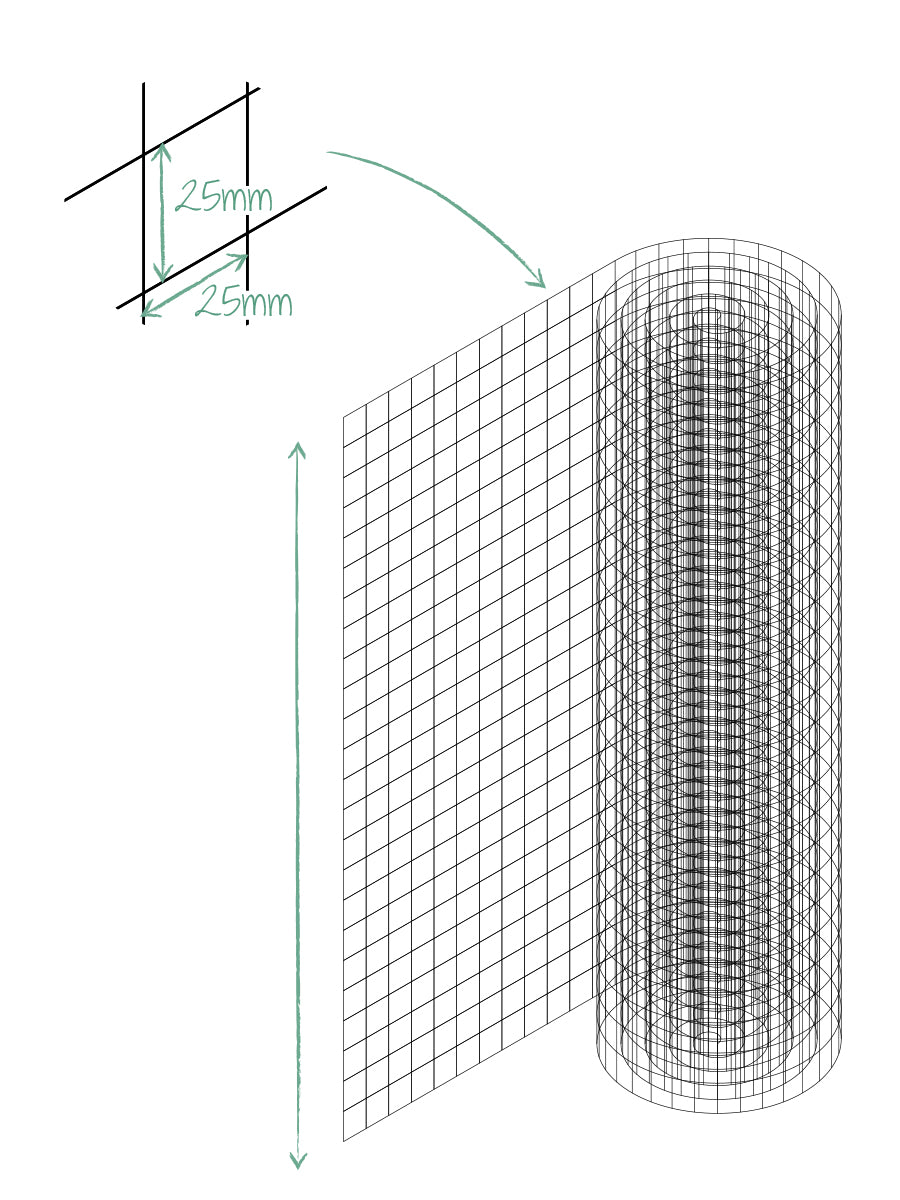 ProtectaPet® Black Steel Welded Mesh