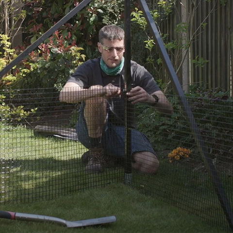 Rapid® Hog Rings Black PVC Coated